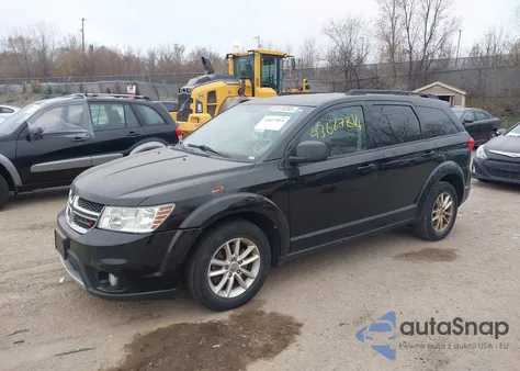 2017 Dodge Journey Sxt Awd из США, поврежденный, VIN 3C4PDDBG8HT592198